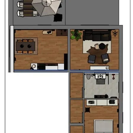 شقة Q-Stall Apartments, Apartment Q2 بريلون